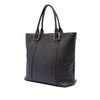 Gucci Grained Calfskin Bamboo Shopper Tote Secondhand