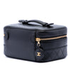 Secondhand Chanel CC Quilted Lambskin Vanity Case