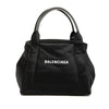 Balenciaga Nylon Navy Cabas Tote S Secondhand