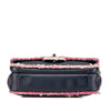 Chanel Quilted Lambskin and Tweed Elegant Trim Flap Secondhand