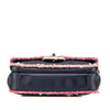 Chanel Quilted Lambskin and Tweed Elegant Trim Flap Secondhand