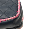 Chanel Quilted Lambskin and Tweed Elegant Trim Flap Secondhand
