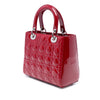Dior Medium Patent Cannage Lady Dior Secondhand