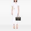 Prada Perforated Leather City Fori Chain Handbag Secondhand