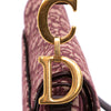 Dior Mini Oblique Canvas Saddle Bag Secondhand