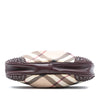 Burberry Supernova Check Coated Canvas Star Studded Hernville Hobo Secondhand