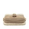 Dior Small Suede Shearling Bobby Crossbody Secondhand