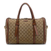 Gucci Medium GG Canvas Lady Web Boston Bag Secondhand