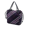 Burberry Supernova Check Nylon Buckleigh Tote Secondhand