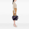Burberry Supernova Check Nylon Buckleigh Tote Secondhand