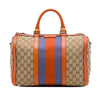 Gucci Medium GG Canvas Web Joy Boston Bag Secondhand