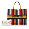 Dior Large Striped Book Tote Secondhand