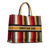 Dior Large Striped Book Tote Secondhand