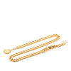 Chanel Gold Plated CC Medallion Chain Link Belt Secondhand