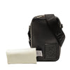 LOEWE Satin Calfskin Anagram Vertical Pocket Crossbody Secondhand