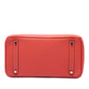Hermès Limited Edition Bicolor Clemence Birkin Retourne 35 Secondhand