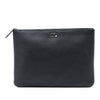 Chanel Medium Goatskin Lucky Clover O Case Clutch Secondhand