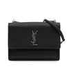 Saint Laurent Medium Grained Calfskin Monogram Sunset Crossbody Secondhand
