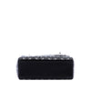 Dior Mini Velvet Cannage Strass Embellished Lady Dior Secondhand