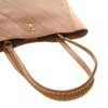 Chanel Quilted Calfskin Turnlock CC Chain Tote Secondhand