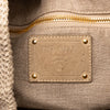 Prada Canapa Linen Satchel Secondhand