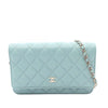 Chanel CC Quilted Caviar Wallet on Chain Secondhand