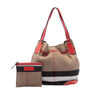 Burberry Mega Check Canvas Maidstone Tote Secondhand