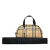 Burberry House Check Coated Canvas Handbag Secondhand
