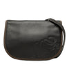 LOEWE Leather Anagram Flap Crossbody Secondhand