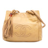 Chanel Lambskin CC Tassel Shoulder Bag Secondhand