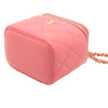Chanel Mini Quilted Lambskin Pearl Crush Vanity Case With Chain Secondhand