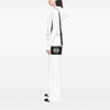 Dior Shawn Stussy Grained Calfskin Double Zip Pouch with Strap Secondhand
