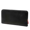 Secondhand Prada Saffiano Zip Around Long Wallet