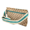 Gucci GG Canvas Web Double Pocket Belt Bag Secondhand