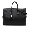 Saint Laurent Large Supple Grained Calfskin Sac De Jour Satchel Secondhand