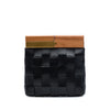 Bottega Veneta Lambskin Maxi Intrecciato The Snap Clutch Secondhand
