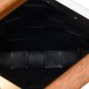 Bottega Veneta Lambskin Maxi Intrecciato The Snap Clutch Secondhand