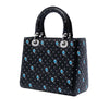 Dior Medium Calfskin Embroidered Flower Lady Dior Secondhand