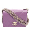 Chanel Mini Lambskin Triple Chain Full Flap Secondhand