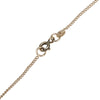 Chanel Gold Plated Enamel CC Heart Pendant Necklace Secondhand