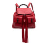 Secondhand Gucci Calfskin Bamboo Tassel Drawstring Backpack