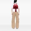 Secondhand Gucci Calfskin Bamboo Tassel Drawstring Backpack