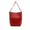 Celine Medium Leather Seau Sangle Bucket Bag Secondhand