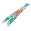 Hermès Objets de Curiosite Silk Twilly Scarf Secondhand