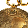 Secondhand Chanel Gold Plated Leo Lion Medallion Pendant Necklace