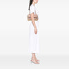 Chanel Quilted Cotton and Jute Espadrille Chain Flap Secondhand