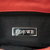 LOEWE Suede Trimmed Calfskin Half Moon Hobo Secondhand