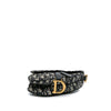 Dior Mini Oblique Canvas Saddle Bag Secondhand
