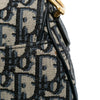 Dior Mini Oblique Canvas Saddle Bag Secondhand