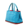Prada Small Canvas Canapa Nautical Patch Satchel Secondhand